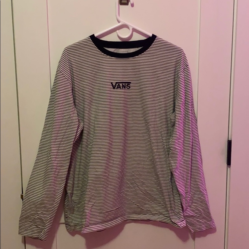 Vans (L) MENS “Classic Fit” Striped Shirt
